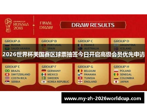 2026世界杯美国赛区球票抽签今日开启高级会员优先申请 2026世界杯美国赛区球票抽签今日开启高级会员优先申请